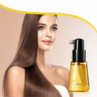 护发油阿甘油香水护发精油柔顺发丝精油分叉毛躁美发护理精华液金色 70g