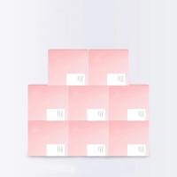 轻生活轻生活卫生巾护垫女品牌女性护理纯棉透气亲肤姨妈巾8盒ifacial