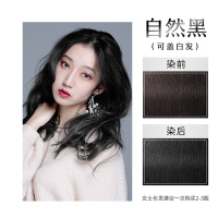 一梳彩染发剂纯染头发膏植物流行色自己在家遮白00ml