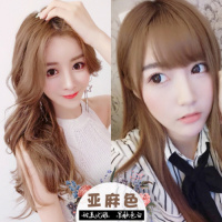 染发剂2019流行色自己染纯膏泡泡沫女男植物黑茶棕