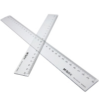晨光高透明直尺20CM