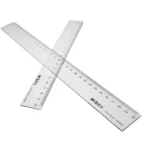 晨光高透明直尺20CM