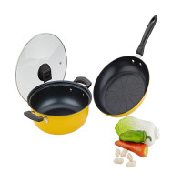 乐仕菲斯(RSFH) 途乐不粘煎锅+汤锅套装锅RS214T
