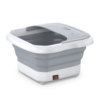 乐尔康 可折叠泡脚桶家用按摩洗脚盆电动加热恒温足浴盆神器便携折叠吴昕同款小型