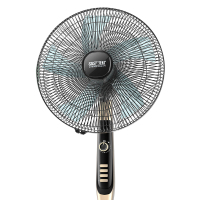 先科电风扇落地扇家用静音摇头台式立式宿舍节能大风力扇【20英寸机械款】1.2米电源线