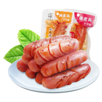 30包特价俩老头花花肠子5包-30包辣香肠即食熟食火腿肠休闲零食