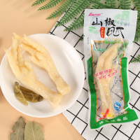 [原厂直发]特价重庆风味山椒凤爪5包鸡爪单爪真空包装肉质品 每包约22g