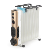 奥克斯(AUX)取暖器油汀暖风机速热烤火炉家用节能省电暖器气片大面积NSC-260-13H2D 可以吹暖风的油汀