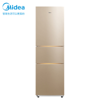 美的(Midea)BCD-215WTM(E) 215升 家用三门冰箱双系统风冷铂金净味节能