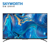 创维70A9 70英寸4K超高清 HDR 薄全金属电视 防蓝光护眼液晶平板电视机