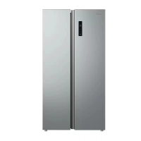 美的(Midea)BCD-558WKPM(E) 对开门冰箱 风冷无霜 纤薄机身 智能双变频558L