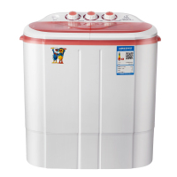 小鸭牌迷你洗衣机小型双桶婴儿童宝宝半自动家用带甩干XPB25-2825BS