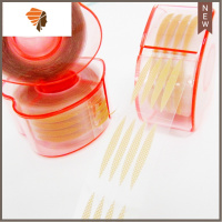 内双隐形网格网纹双眼皮贴深肤色橄榄型不反光枣核形 开眼头600贴 三维工匠