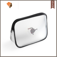 2021新款可爱化妆洗漱包简约便携旅行女透明防水护肤品男收纳袋子 三维工匠 A款三角包.化妆包