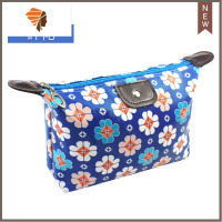 化妆包防水韩版简约大容量收纳包袋箱洗漱包小号便携迷你淑女包包 三维工匠 JZ0007碎花