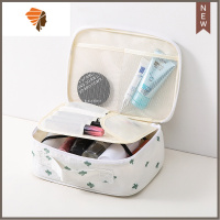 旅行便携收纳包出差手提迷你化妆箱袋洗漱包化妆品包洗漱袋 三维工匠 A款仙人掌(加厚)化妆包