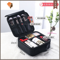 化妆包女便携大容量ins风2020新款超火多功能手提收纳盒旅行箱品 三维工匠 [性价比推荐]小号两层