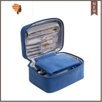 化妆包大容量化妆品收纳包女小号随身便携洗漱包ins风超火手提包 三维工匠 升级款星际蓝