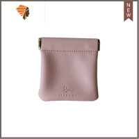 ins超火化妆包小号便携airpods保护套迷你精致小包杂物口红收纳包 三维工匠 樱花粉—小号