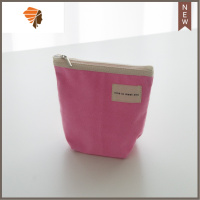 口红粉饼化妆包简约钥匙卡零钱包护照证件女小号便携ins卫生棉包 三维工匠 玫红