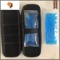 旅行户外胰岛素笔收纳包盒化妆品收纳包便捷携带胰岛素冷藏包冰包 三维工匠 大号+2个蓄冷冰袋化妆包