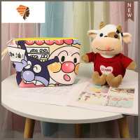 网红可爱小号化妆包女便携旅行随身学生护肤品卡通帆布口红收纳包 三维工匠 加油超人