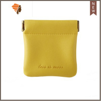 ins超火化妆包小号便携airpods保护套迷你精致小包杂物口红收纳包 三维工匠 柠檬黄小