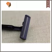 一次性剃须刀 浴场专用手动刮胡刀 浴室酒店宾馆须刨剃毛刀胡子刀 三维工匠 黑色剃须刀20支手动剃须刀