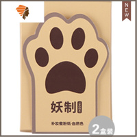 唐心蛋 补妆蜜粉清爽控油双效去油男女面部便携擦拭纸 三维工匠 补妆蜜粉自然色吸油纸