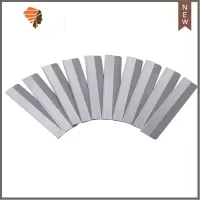 专业修眉刀片刮眉刀片套装女士刮眉化妆美容工具初学者化妆师专用 三维工匠 10盒刀片[总100片]