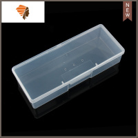 美甲工具纹绣笔收纳盒 打雾笔 手工笔盒 刀片针片盒 纹绣美容用品 三维工匠 透明收纳盒(款式一)