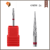 新款美甲打磨机用真空俄式钨钢抛光卸甲合集通用款 三维工匠 OMW-24抛光折锉