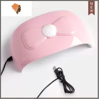 美甲蝴蝶结光疗机速干指甲灯led便携指甲油胶烤灯初学者烘干工具 三维工匠 蝴蝶结光疗灯指甲烘干器