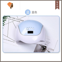 美甲灯光疗机大功率新款指甲烤灯烘干机专业速干快干家店专用工具 三维工匠 120W蓝色美甲灯指甲烘干器