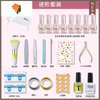 迷你鼠标美甲灯小小型便携光疗指甲油胶烤灯烘干机不黑手手持led 三维工匠 [进阶套装A 配鼠标灯]白色指甲烘干器