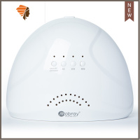 美甲灯速干光疗灯家用光疗机做指甲烤灯不黑手美甲店专用led照灯 三维工匠 M1白色[48W速干 30颗灯珠]指甲烘干器