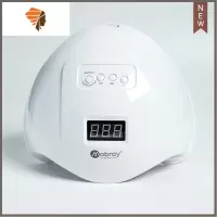 美甲灯速干光疗灯家用光疗机做指甲烤灯不黑手美甲店专用led照灯 三维工匠 M5白色[48W速干 24颗灯珠]指甲烘干器