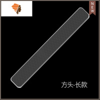 抛光条打磨纳米挫条打蜡超亮美甲磨光打亮韩国水晶组合玻璃指甲锉 三维工匠 方形长款抛光折锉