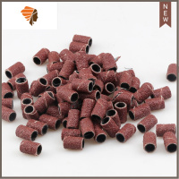 美甲工具用品美甲沙圈砂轮砂圈抛光砂纸打磨头指甲打磨机配件专用 三维工匠 砂圈100个[粗砂]抛光折锉