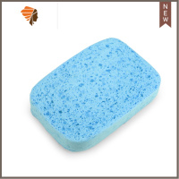 丝妍泡立多卸妆棉洗脸扑洁面扑洗面加厚海绵海藻清洁工具海绵 三维工匠 天蓝色