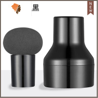 小蘑菇头粉扑盒化妆海绵不吃粉美妆蛋粉底粉饼bb霜干湿两用洗脸扑 三维工匠 06#典雅黑