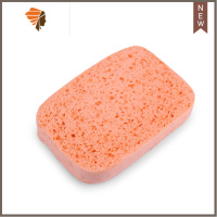 丝妍泡立多卸妆棉洗脸扑洁面扑洗面加厚海绵海藻清洁工具海绵 三维工匠 妃红色