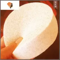 大号洗脸洁面扑海藻深层清洁小蜂窝细腻海藻颗粒洗脸海绵厚带挂绳 三维工匠 加大加厚(一个)