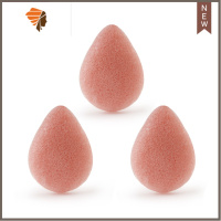 特惠2个装蒟蒻魔芋洁面扑洁肤球植物纤维去角质黑头洗颜海绵清洁 三维工匠 粉色水滴3个