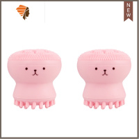 洗脸刷女软毛手动洁面刷子双面深层清洁毛孔硅胶洗脸仪器抖音款 三维工匠 章鱼双头2个