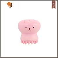 洗脸刷女软毛手动洁面刷子双面深层清洁毛孔硅胶洗脸仪器抖音款 三维工匠 章鱼双头1个