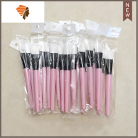 面膜刷管理小刷子清洁美容刷洁面刷美容院刷涂毛刷化妆 脸部美妆 三维工匠 粉杆(20支)