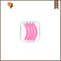 特惠艾呵普硅胶替换胶条胶垫替换耐用橡胶眼睫毛圈高弹性用 三维工匠 粉色1盒4条睫毛夹