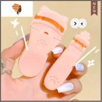猫爪睫毛夹卷翘定型便携式小型细节局部分段式女太阳花 三维工匠 蜜桃粉