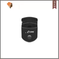 卷翘定型睫毛器初学眼部小型局部睫毛卷翘器太阳花便携式夹 三维工匠 黑色广角款 1个睫毛夹